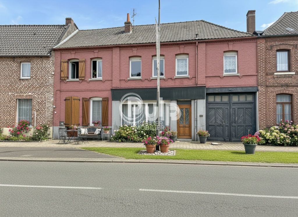 Opportunité à saisir : 2 maisons + 1 hangar 150 m2 + Dépendances + Jardin