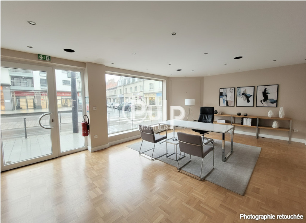 A louer de suite - Local commercial de 50m² angle passant à Boulogne-sur-Mer